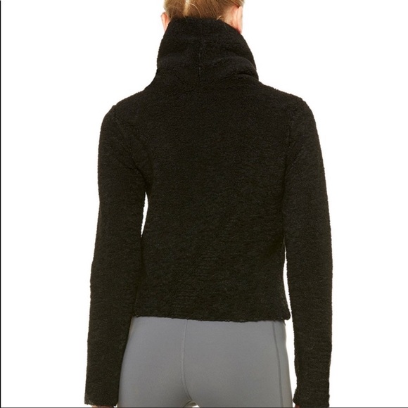 euc Alo Asker Sherpa Fleece Pullover Brown XS - Picture 5 of 6